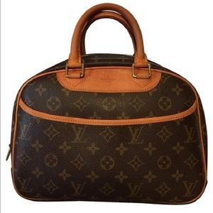 Louis Vuitton Trouville Leather Satchel